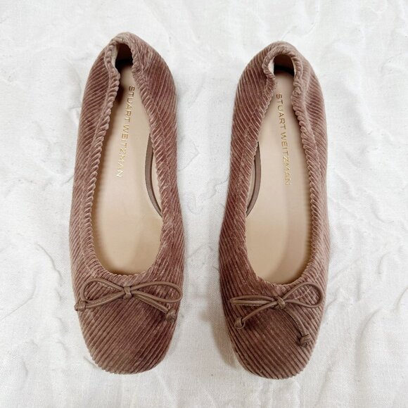 Stuart Weitzman Women's Bria Ballet Flats Size 8 New - Picture 3 of 9